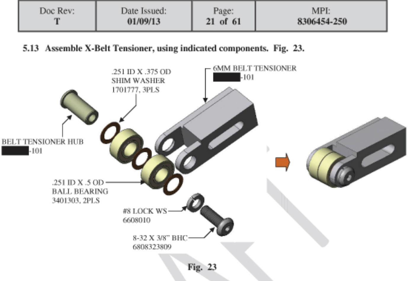 Sample of document using modeling softwre